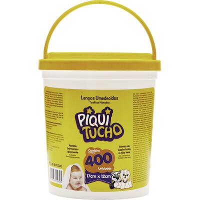 Lenço Umedecido Piquitucho 400 un