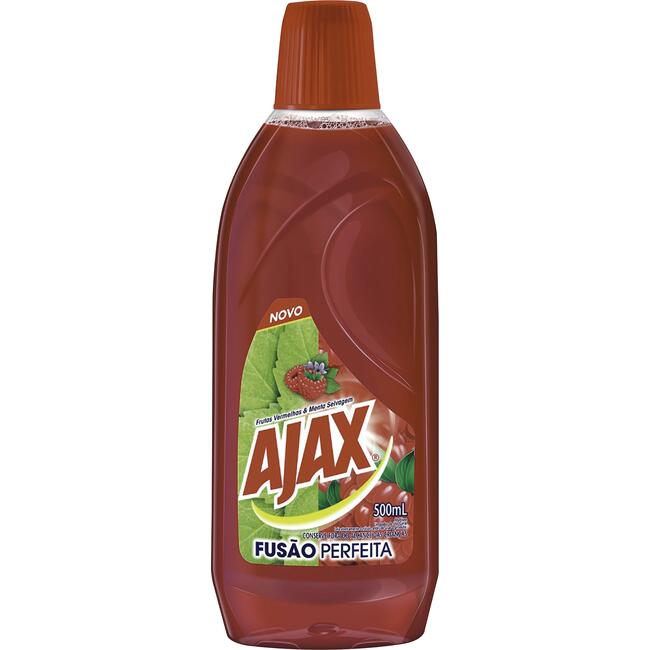 Limpador Ajax Frutas Vermelhas e Menta Selvagem 500ml