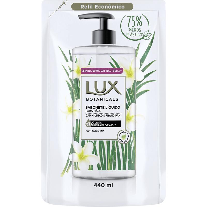 Sabonete Líquido Lux Capim-limão 440ml