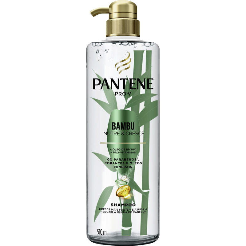 Shampoo Pantene 510ml - Bambu