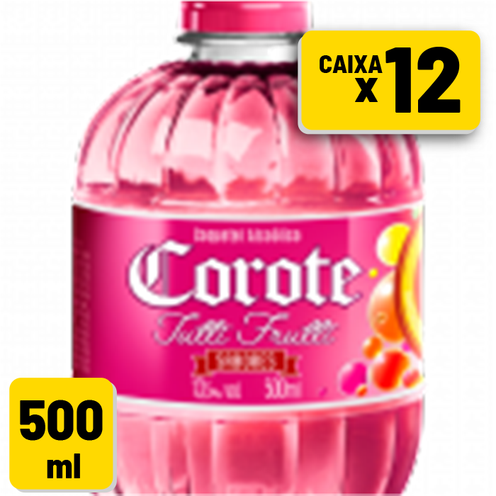 Coquetel Corote Tutti-Frutti Pet 500ml Caixa c/ 12 un