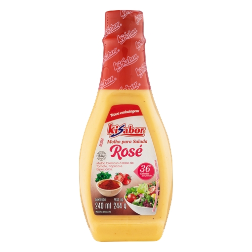 Molho para Salada Kisabor Rosé 240ml