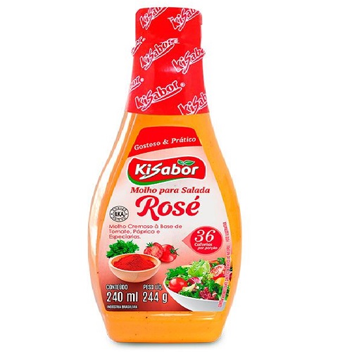 Molho para Salada Kisabor Rosé 240ml