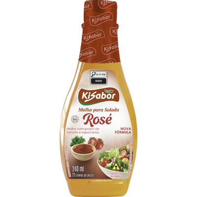 Molho para Salada Kisabor Rosé 240ml