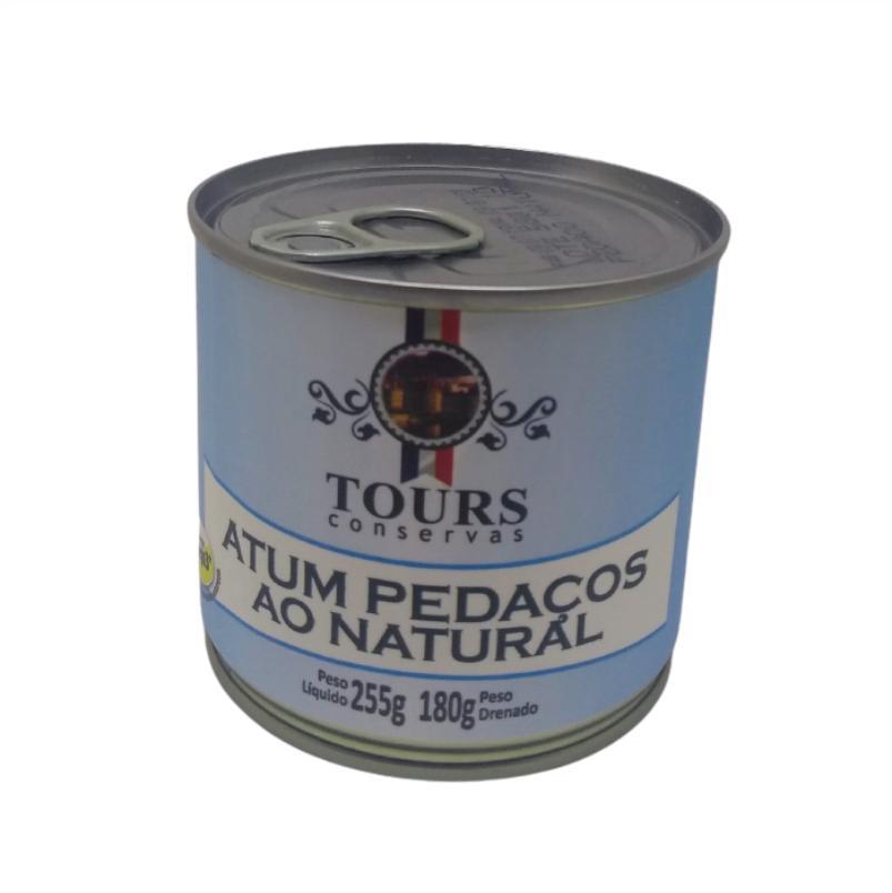 Kit 3x: Atum Pedaços Ao Natural Tours 255g