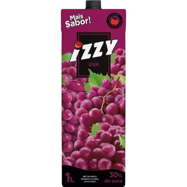 Suco Izzy 1 Litro - Uva - TP