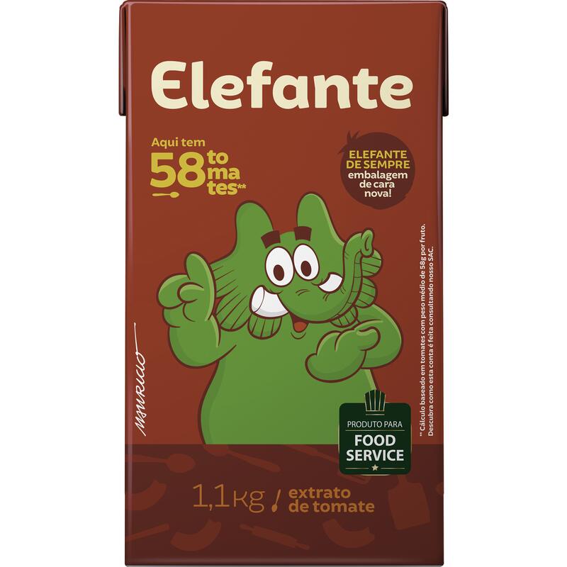 Extrato de Tomate Elefante 1,1kg