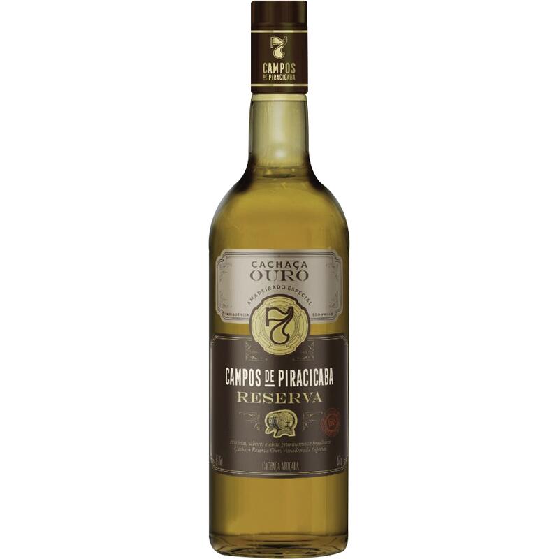 Cachaça 7 Campos Reserva Ouro 970ml