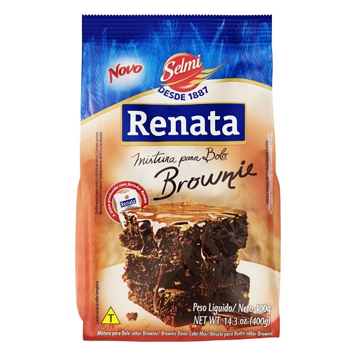 Mistura para Bolo Renata 400g - Brownie