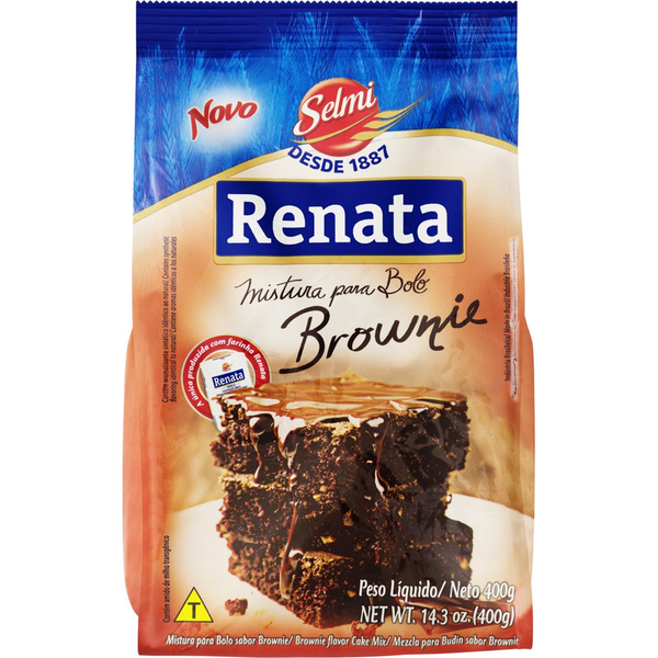 Mistura para Bolo Renata 400g - Brownie