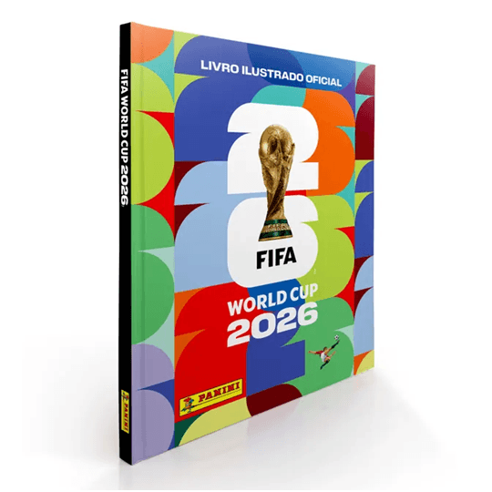 Álbum de Figurinha PANINI Copa do Mundo 2026 Papel Cartão Capa Dura