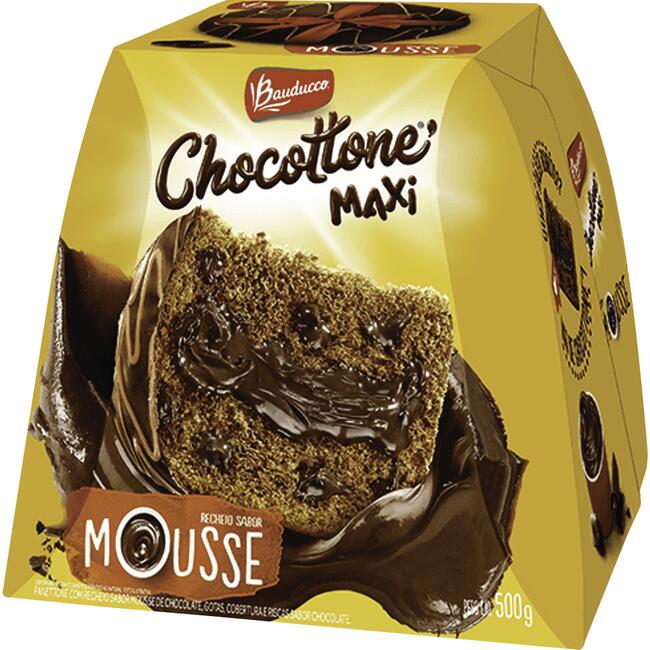 Chocottone Maxi Bauducco Mousse 500g