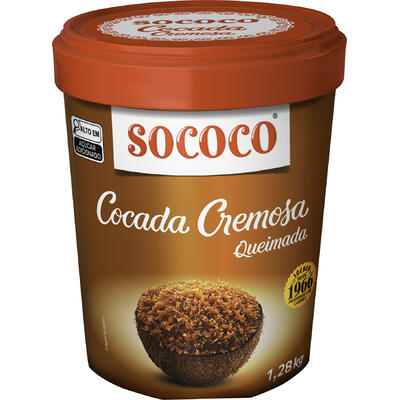 Doce Cocada Sococo Queimada 1,28kg