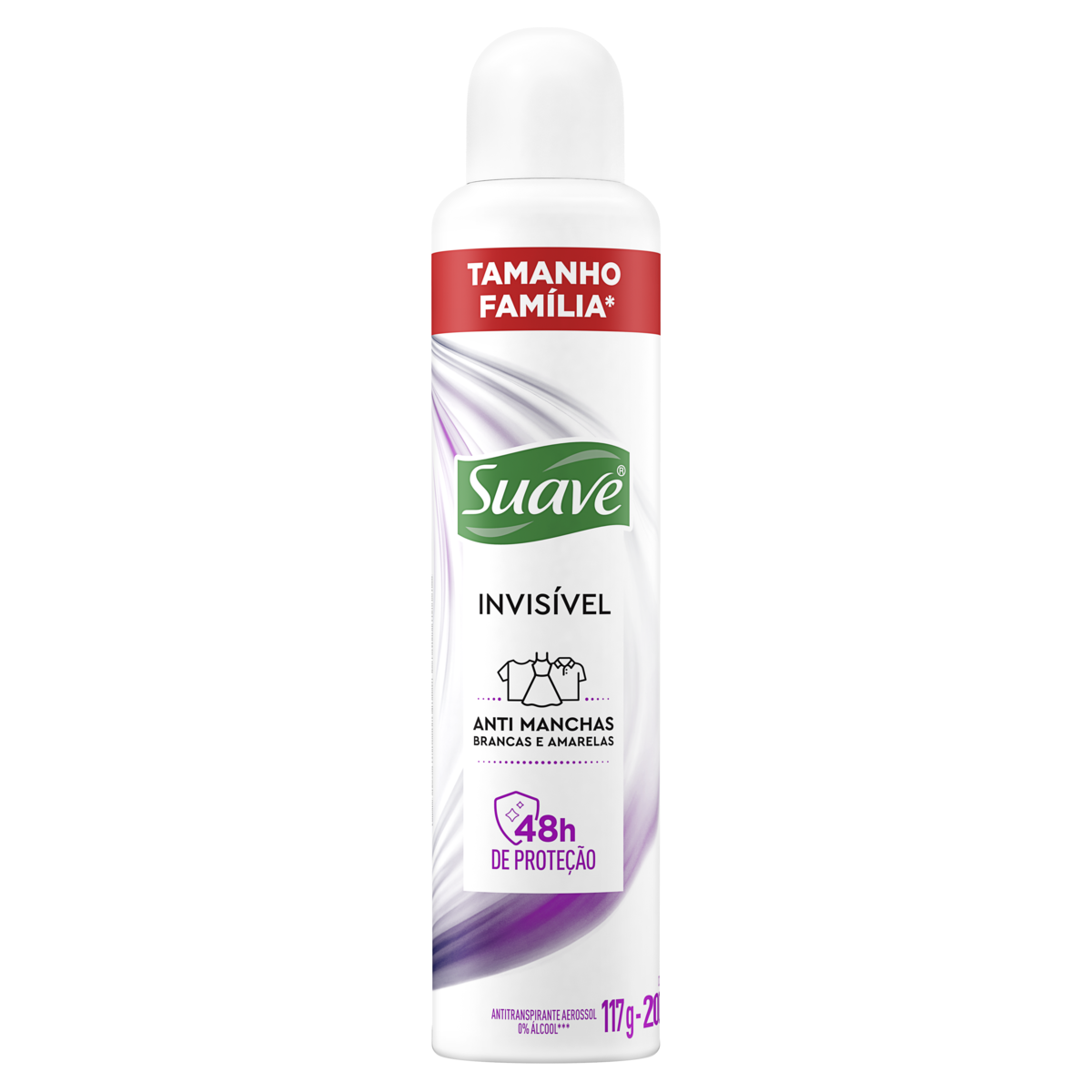 Antitranspirante Aerossol Invisível Suave 200ml Spray Leve Mais Pague Menos