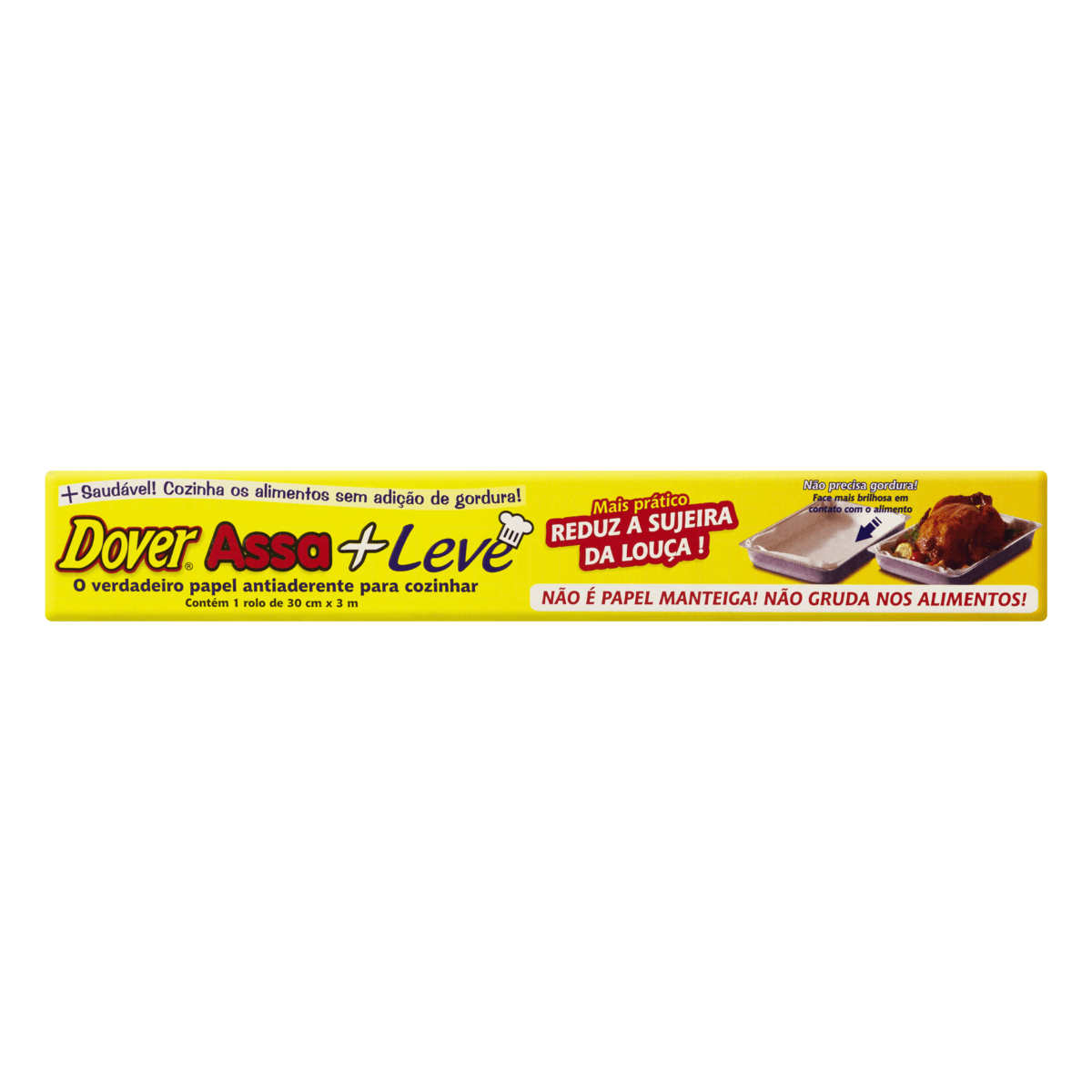 Papel Dover Assa Leve 30cmx3m