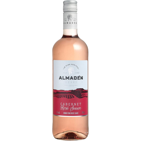 Vinho Rosé Brasileiro ALMADÉN Cabernet Suave 750ml