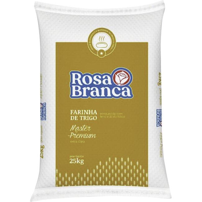 Farinha de Trigo Rosa Branca Premium 25kg