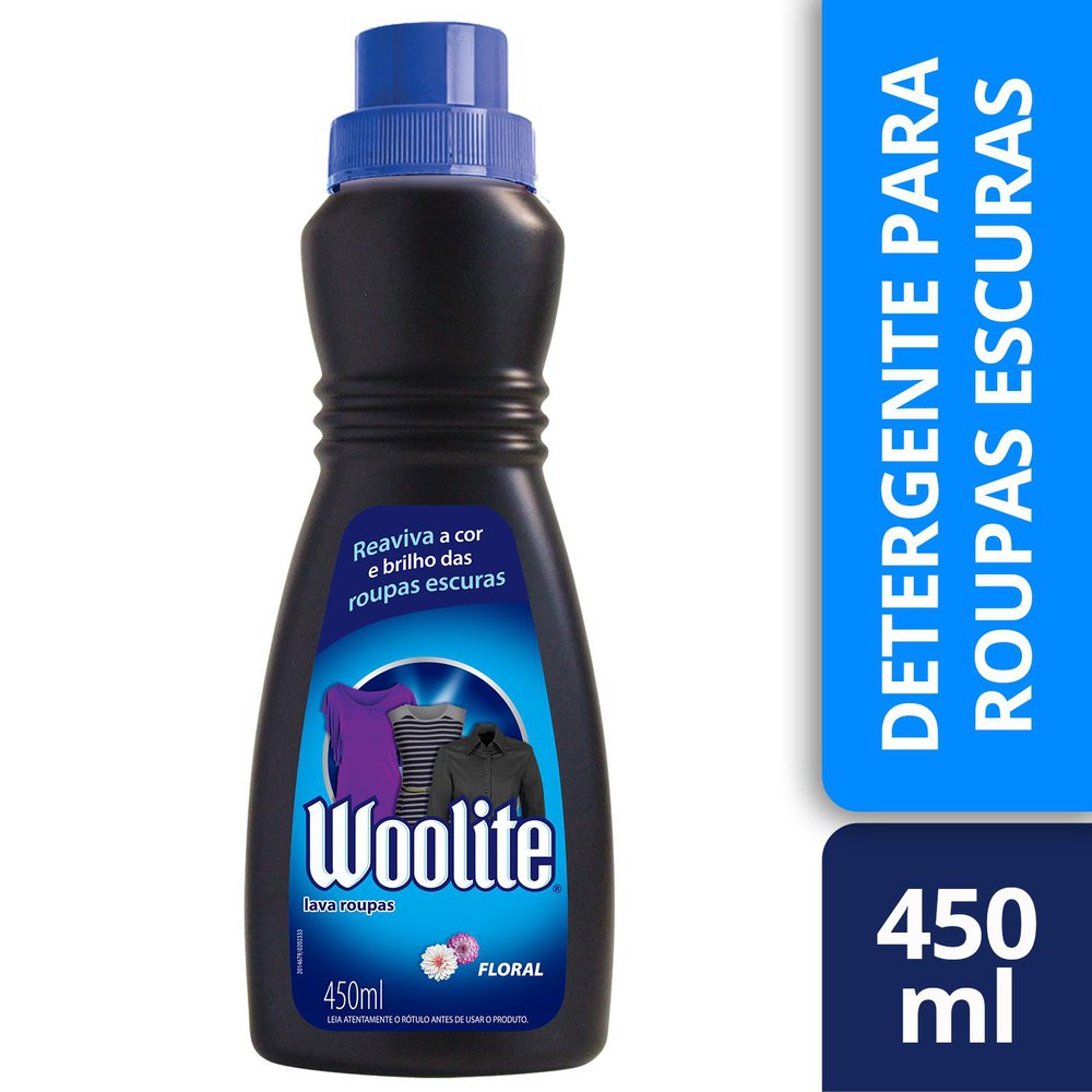 Lava-Roupas Woolite para Roupas Escuras Floral 450 ml