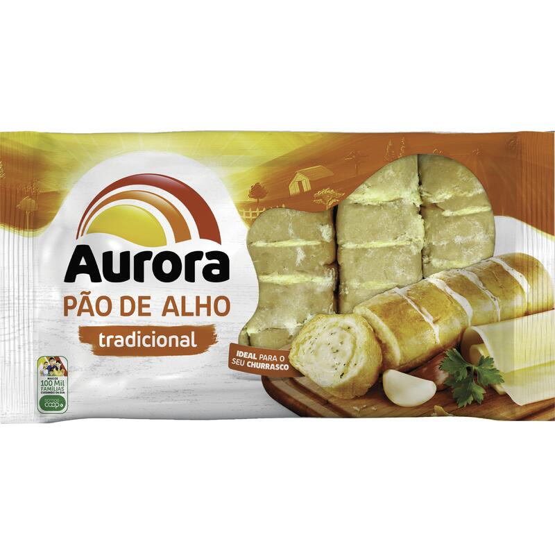 Pão de Alho Baguete Aurora Tradicional 340g