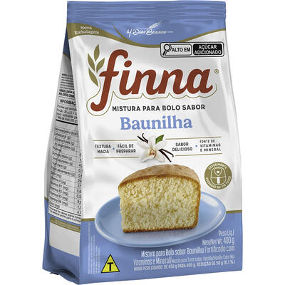Mistura para Bolo Finna Baunilha 400g