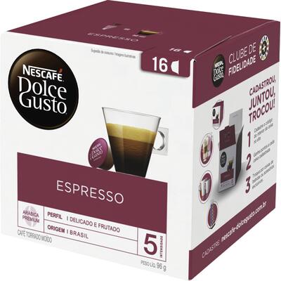 Café Nescafé Dolce Gusto Espresso 96g