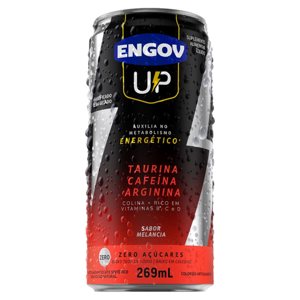 Energético Engov Up Melancia Zero Açúcar 269ml