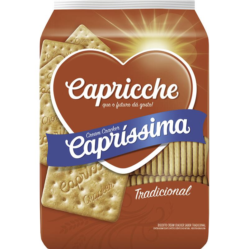 Biscoito Capricche Cream cracker 350g