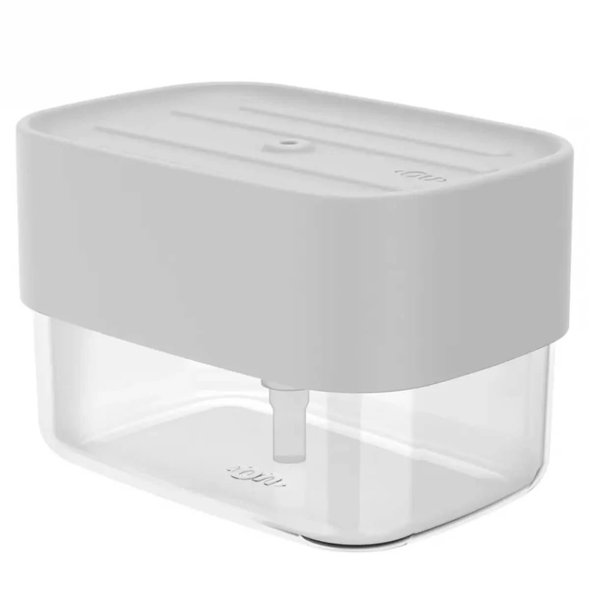 Dispenser Para Detergente Porta Esponja Sabão Líquido Trium 550ml Branco Ou