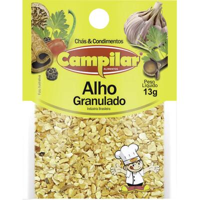 Alho Desidratado Campilar Granulado 13g
