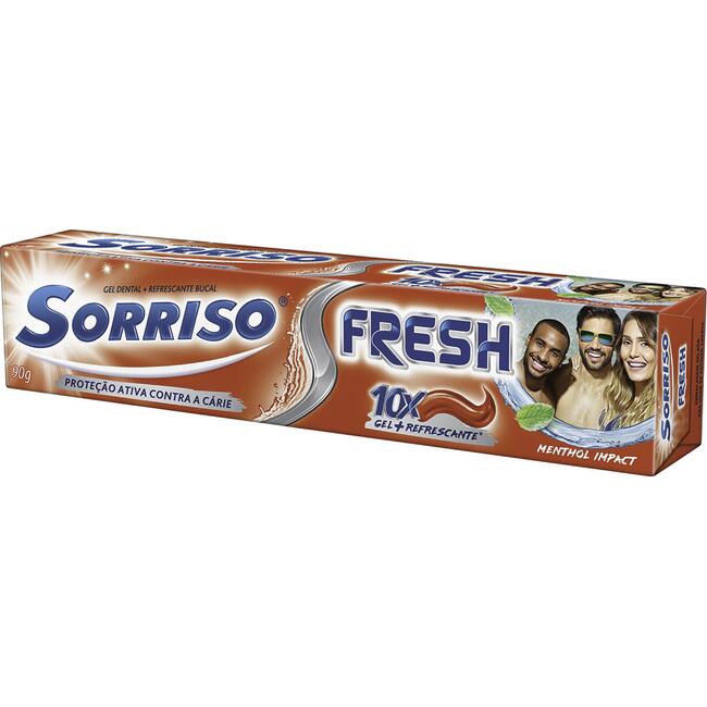 Gel Dental Sorriso Fresh Menta 90g