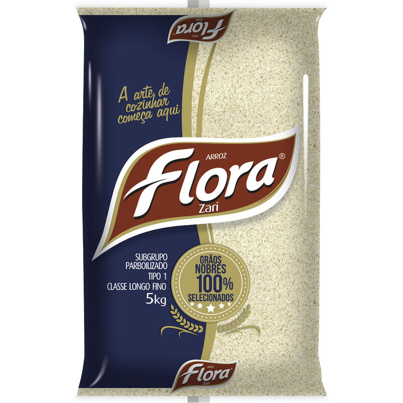 Arroz Flora Parboilizado Tipo 1 5kg