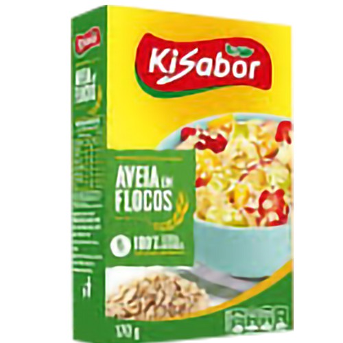 Aveia em Flocos Kisabor Regular 170g