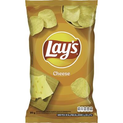 Salgadinho Batata Lay's Queijo 80g