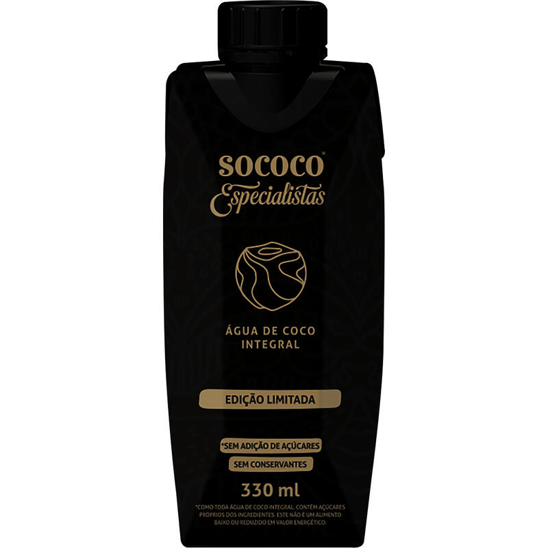 Água de Coco Sococo Integral 330ml