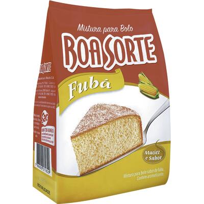 Mistura para Bolo Boa Sorte Fubá 400g