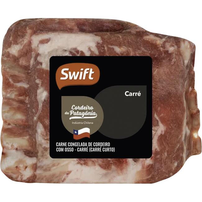 Carne de Cordeiro Swift Cong Carré Curto Preço por quilo na peça