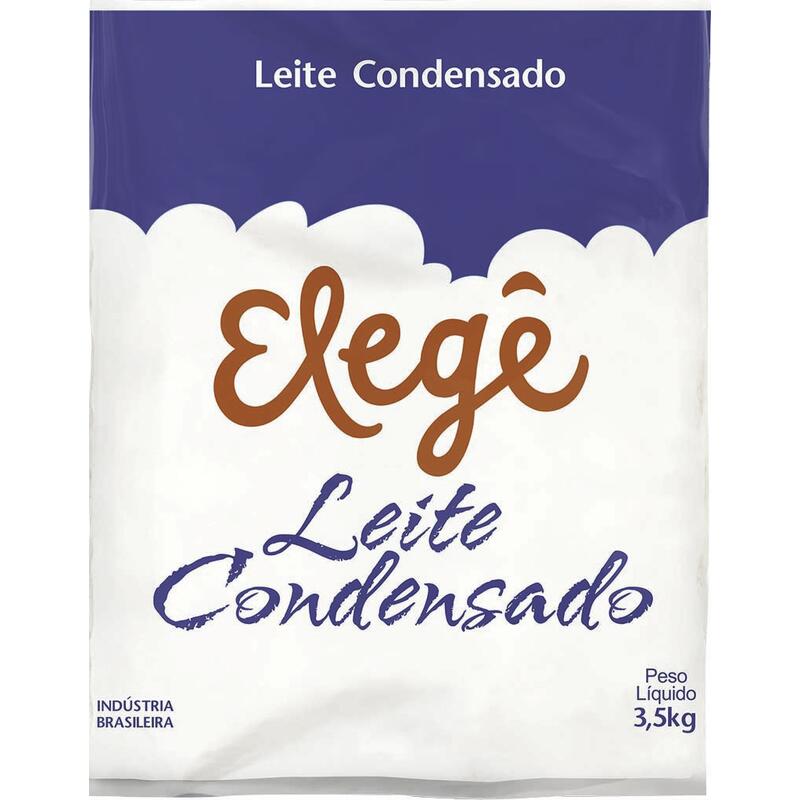 Leite Condensado Elegê Semidesnatado 3,5kg