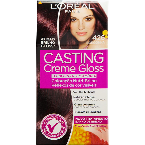Coloração Casting Creme Gloss - N. 426 - Borgonha