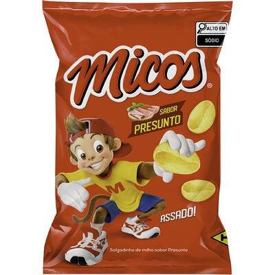 Salgadinho Micos Kids Presunto 30g