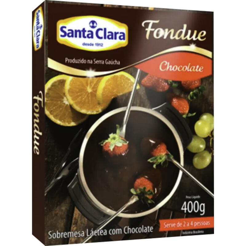 Queijo Fondue Santa Clara Chocolate 400g