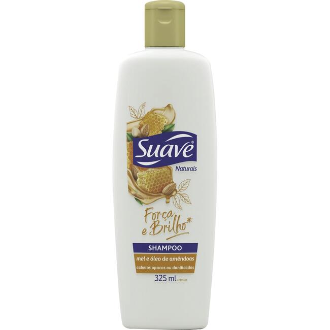 Shampoo Suave Mel e Óleo de Amêndoas 325ml