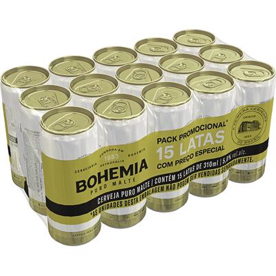 Cerveja Bohemia 15x310ml