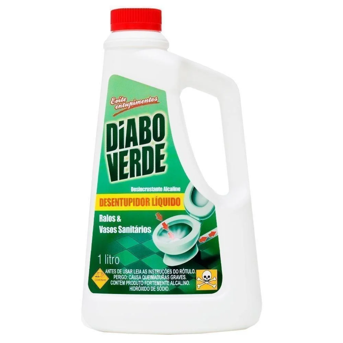 Desentupidor Diabo Verde Líquido 1L