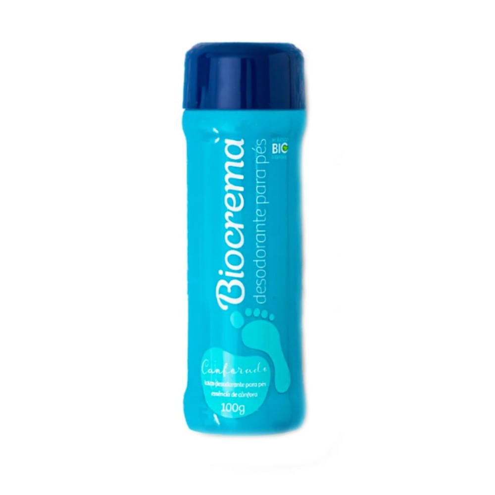 Desodorante Biocrema Para Pés Canforado 100g