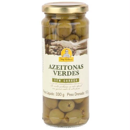 Azeitona Verde DONA HELENA sem Caroço 163g