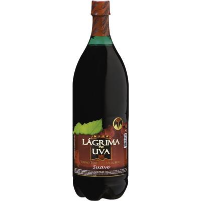 Vinho Lágrima de Uva Tinto Suave 1,5L
