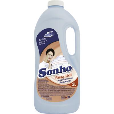 Amaciante de Roupas Sonho Passa Fácil 2L