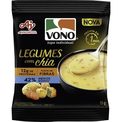 Sopa Vono Legumes com Chia 35g