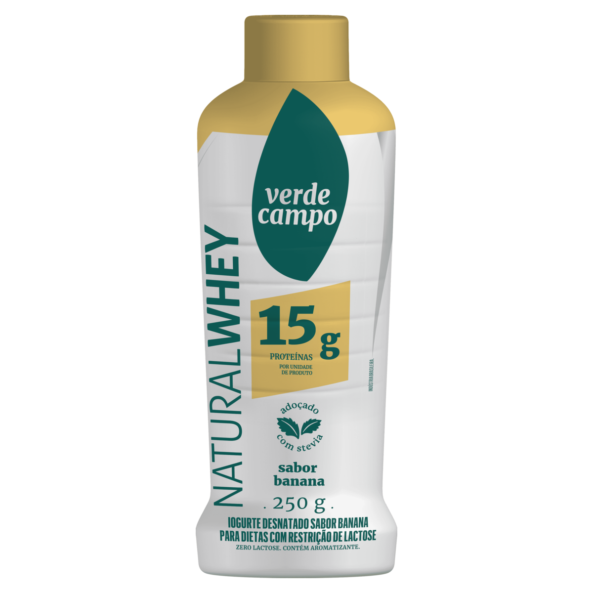 Iogurte Verde Campo Natural Whey 14 Banana 250g