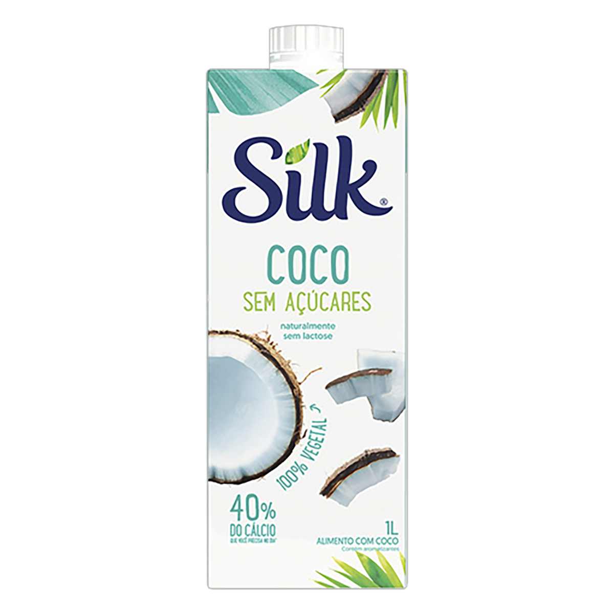 Bebida Vegetal Silk Coco sem Açúcar 1L